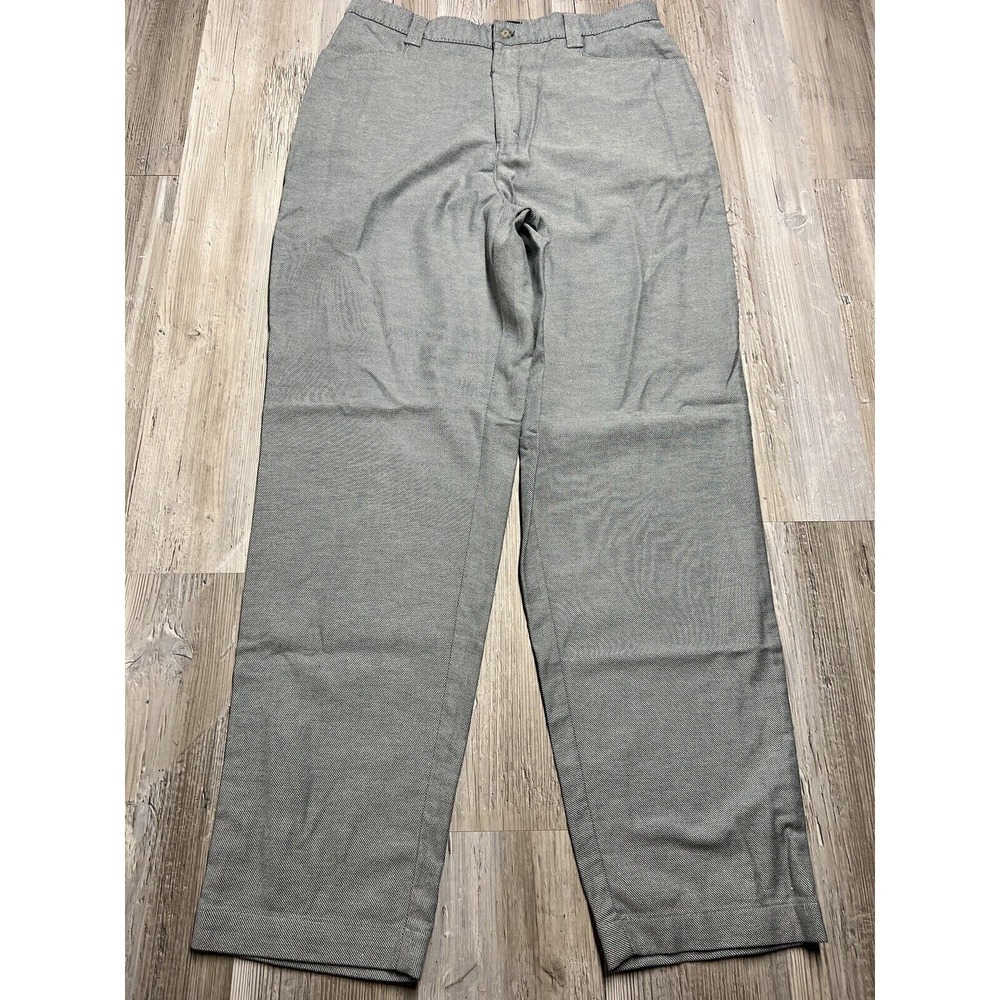Vintage Lee Casuals Women's Sz 16‎ Med Twill Pants Slacks Stretch Straight Leg